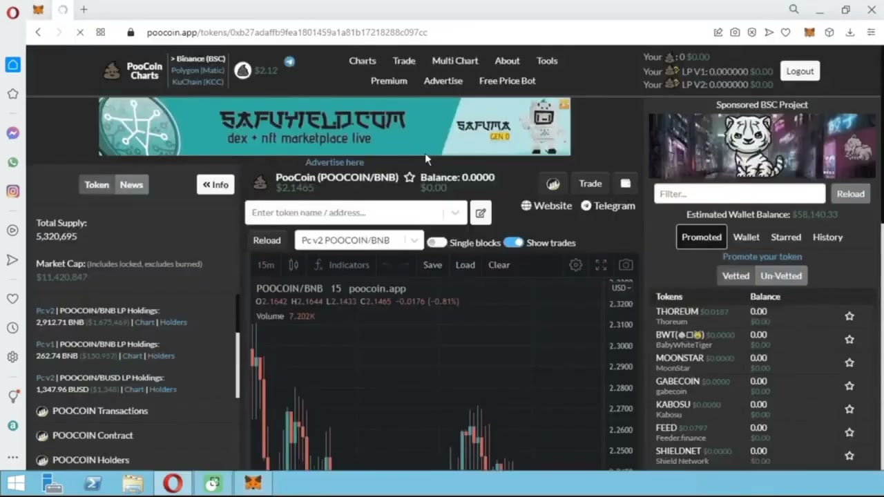 UNISWAP BOT / METAMASK TRADING BOT / PANCAKESWAP BOT
