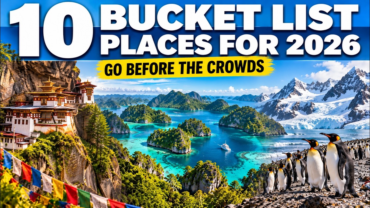 10 Bucket List Destinations to Visit BEFORE Everyone Else Does 🌍 2026