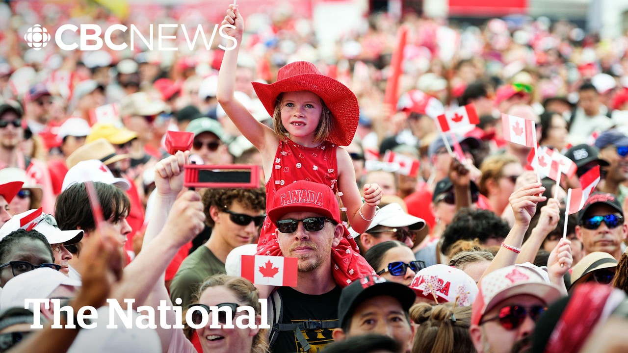 Unity on display for Canada Day &mdash; until the rain came