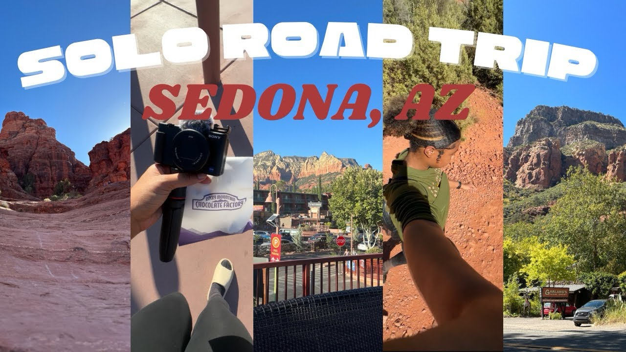 SOLO ROAD TRIP: day trip to SEDONA ARIZONA~ hiking bell rock~ learning to be by myself | Miya Janae