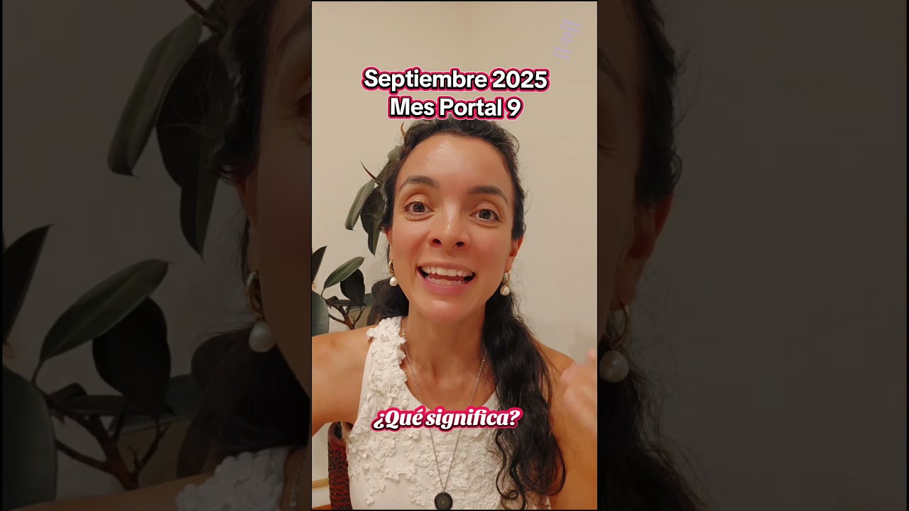 &iquest;Qu&eacute; significa el Mes Portal 9? #numerana #shorts #septiembre #numerologia