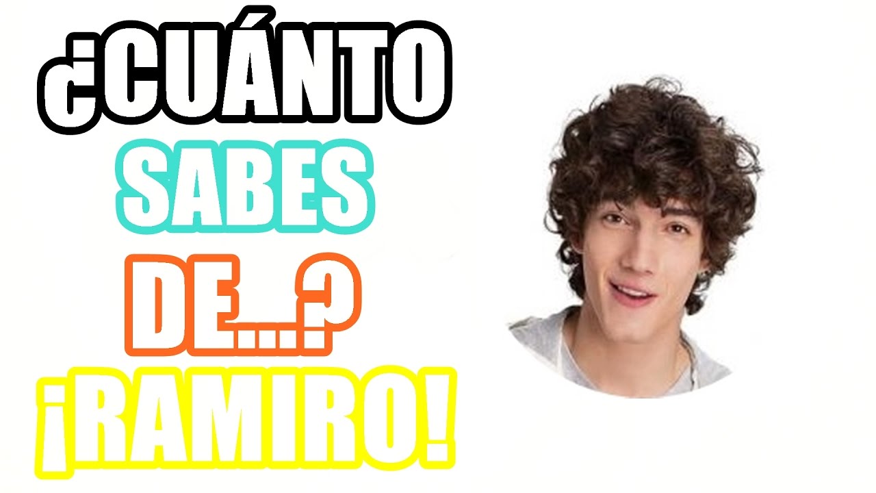 ¿Cuántos sabes de Ramiro? Soy Luna #TEST 2