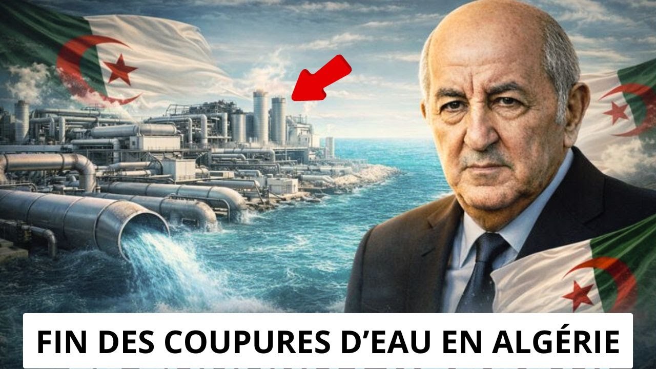 L’Algérie fabrique son eau : Le méga projet qui change tout !