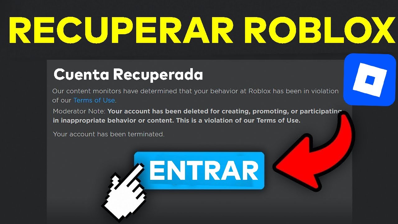 Cómo QUITAR un BANEO de Roblox y recuperar tu cuenta 🛠️ (sin perder tus juegos)