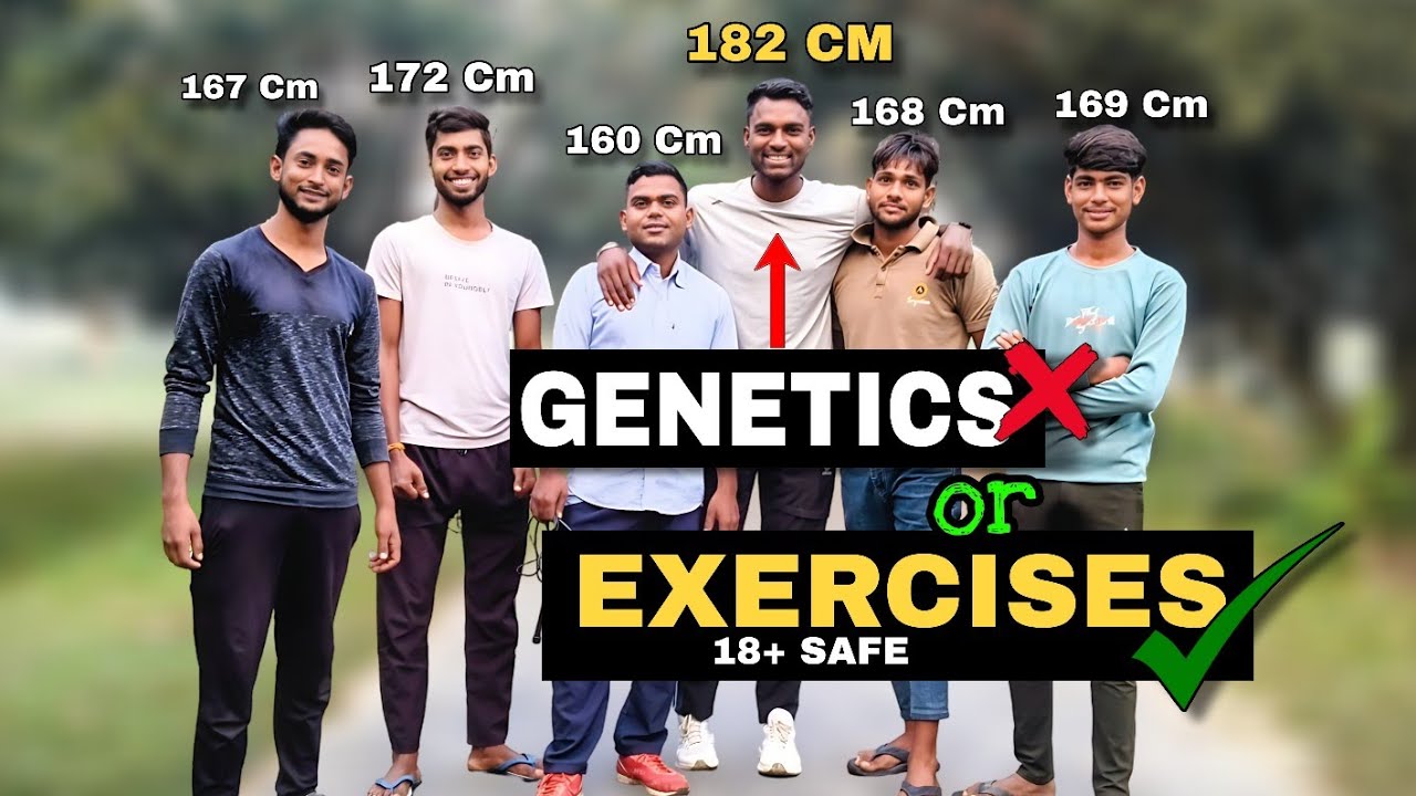 5 Minute Daily Height Exercise | Natural Height Increase (No Fake Claims)|Prajapati Brijesh. 