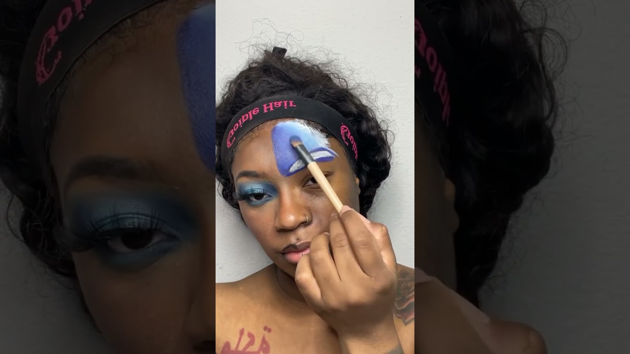 EPISODE 3 : painting my face . Using Athena face Paint
