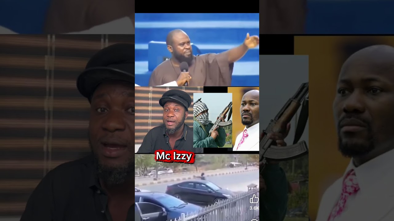 He came to apostle suleman’s church yesterday 