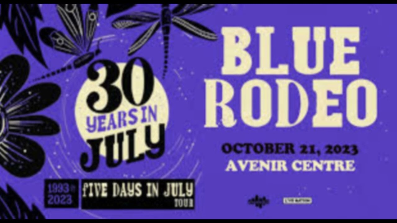Blue Rodeo - 2023-10-21, Avenir Centre, Moncton, NB, Canada (full show AUDIO)