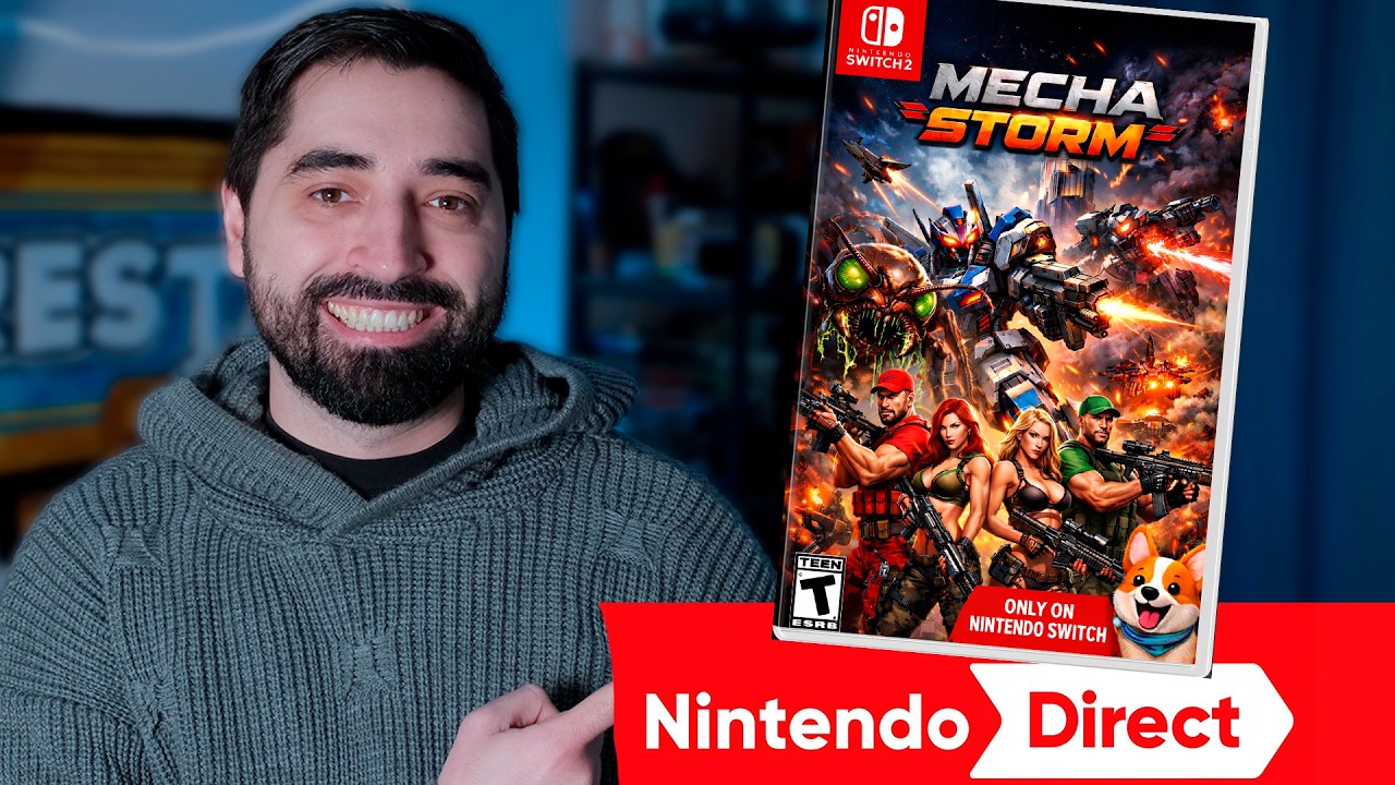 Смотрим Nintendo Direct! Mecha Storm ХАЙП!