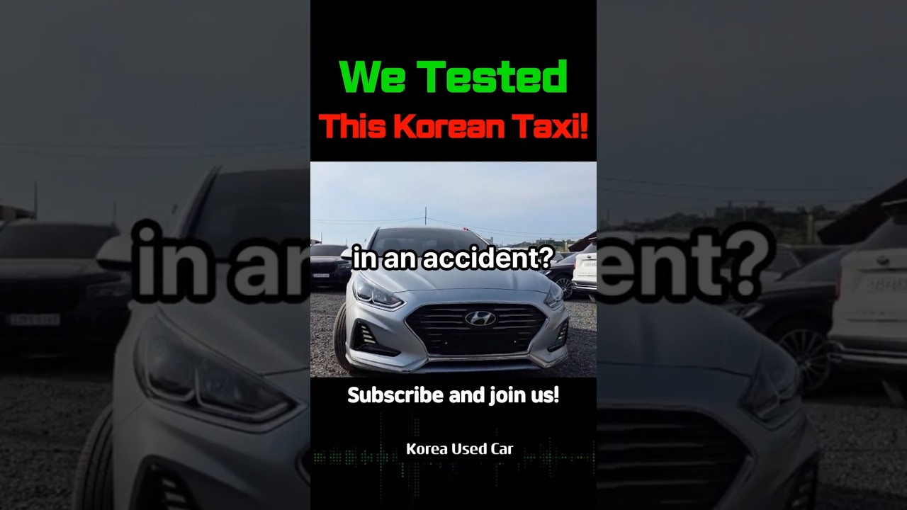 Is This Taxi Accident-Free? Paint Test Reveals the Truth!