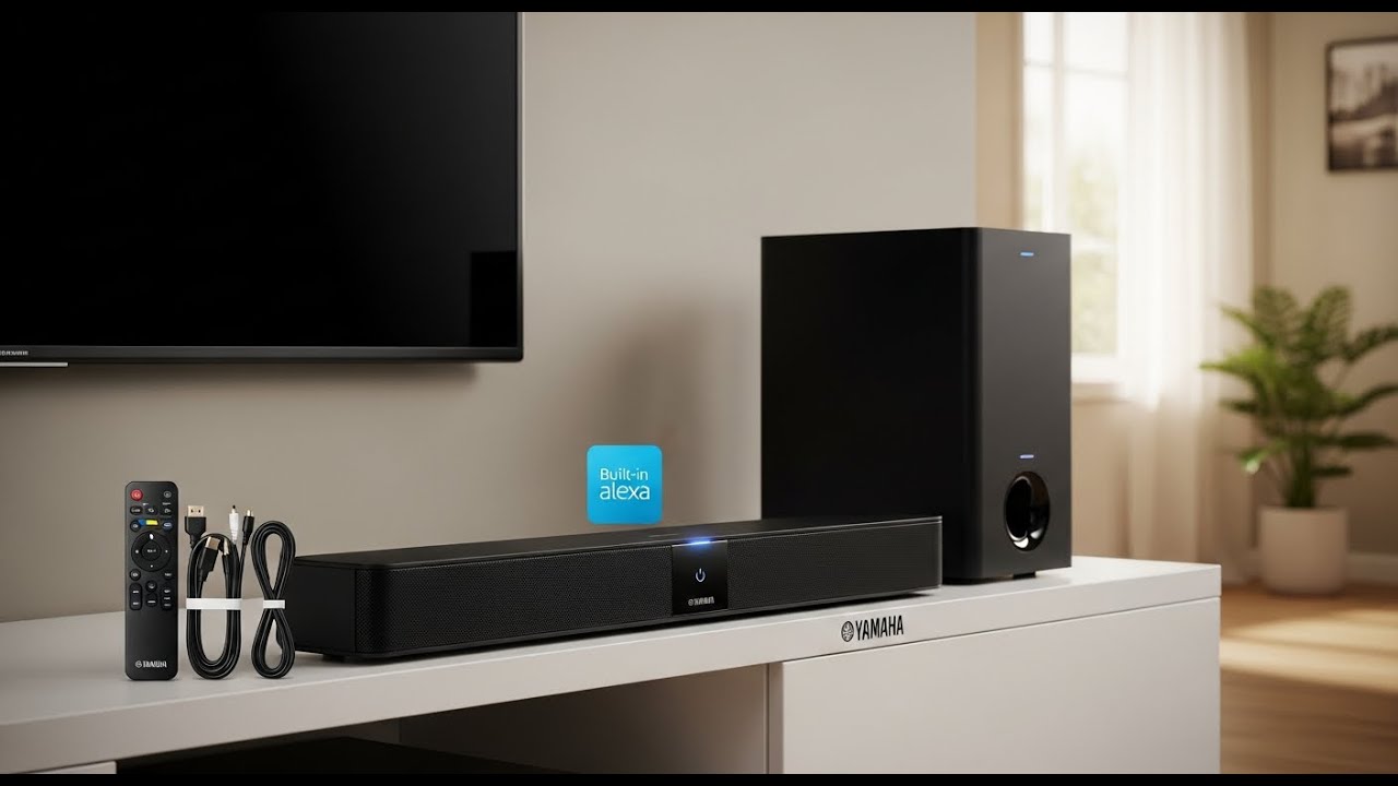 Yamaha YAS-209BL Soundbar Review | Alexa Built-In, Wireless Subwoofer & 3D Surround Sound