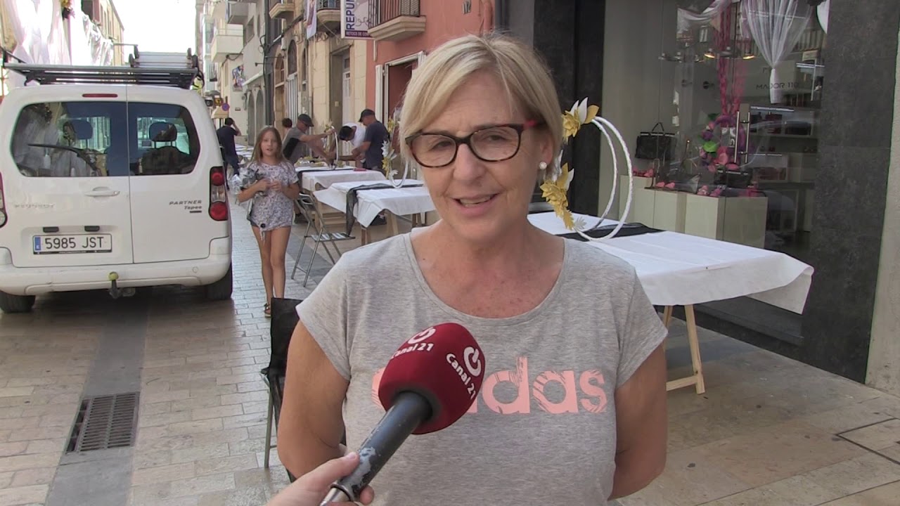 Ulldecona es vesteix de gala per rebre la Verge de la Pietat