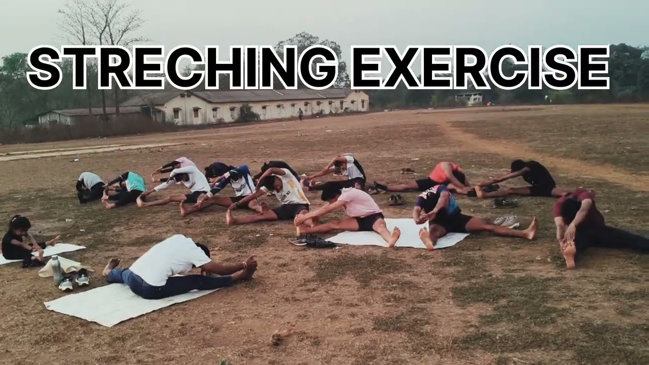 Streching exercise after running @MrBeast #viral #motivation #reels #foryou #sports #funny #running 