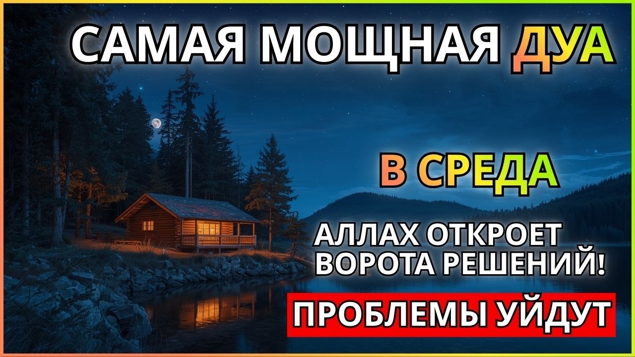 Дуа В СРЕДА ДАЕТ УВАЖЕНИЕ, БОГАТСТВО,РИЗК,ДЕНЬГИ,УСПЕХ И СЧАСТЬЕ! #дуа