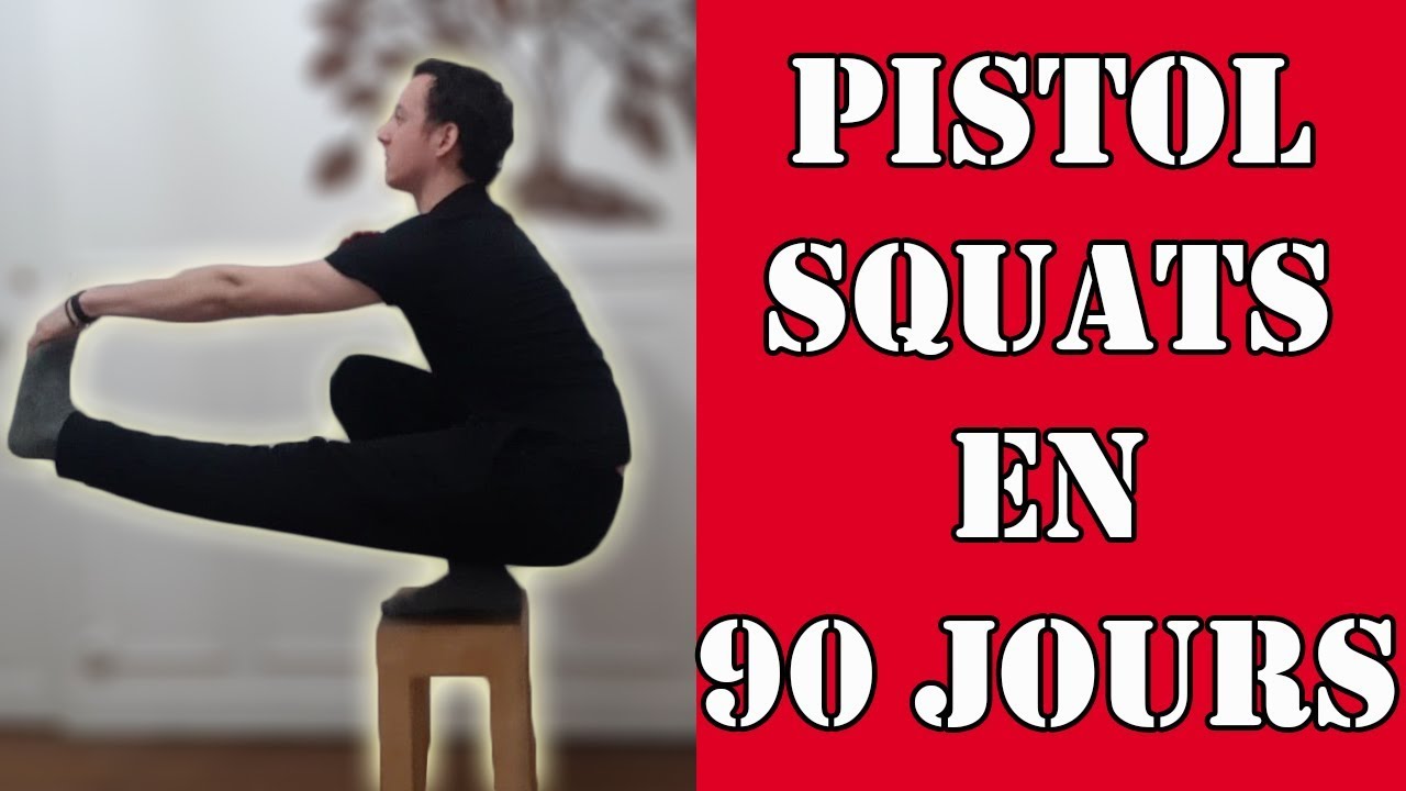 Apprendre les Pistol Squats en 5 Exercices (guide complet)