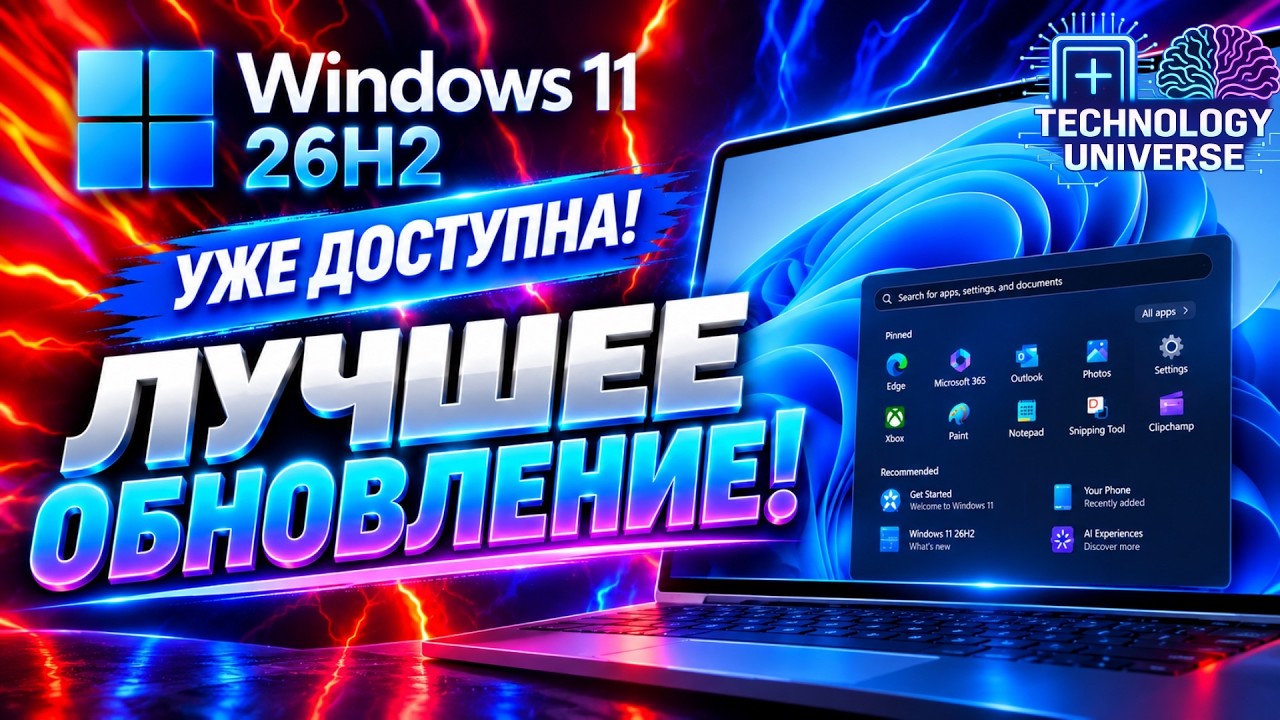 WINDOWS 11 26H2 УЖЕ ДОСТУПНА! 🔥 ЛУЧШЕЕ ОБНОВЛЕНИЕ!