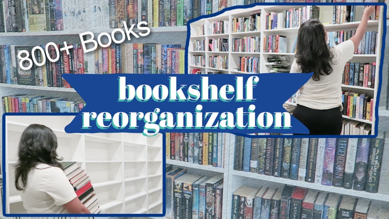 BOOKSHELF ORGANIZATION | My Home is a Library