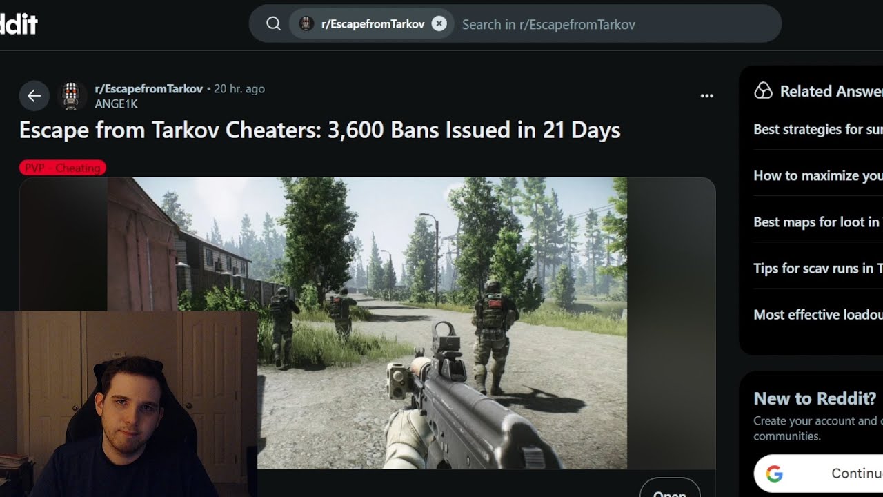 Let's Talk About the Cheater Situation.. - Escape from Tarkov