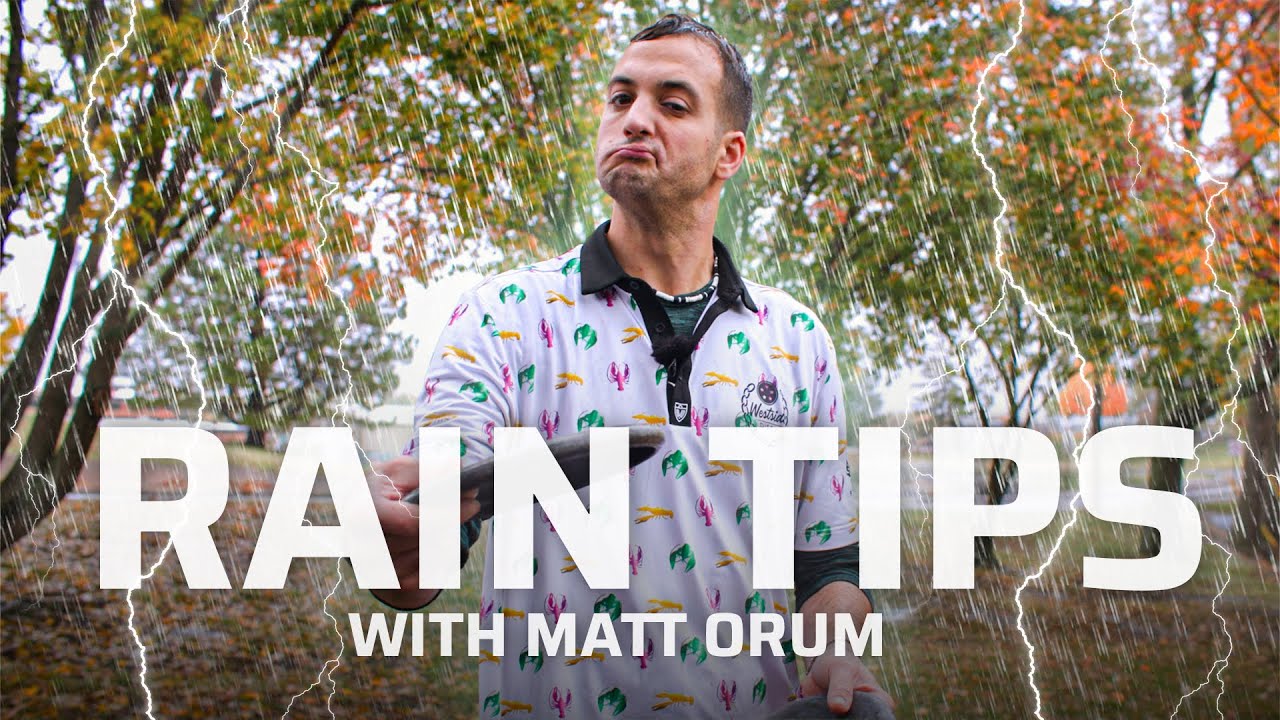 MattyO's Top 6 Tips for Playing Disc Golf in the Rain 🌧️