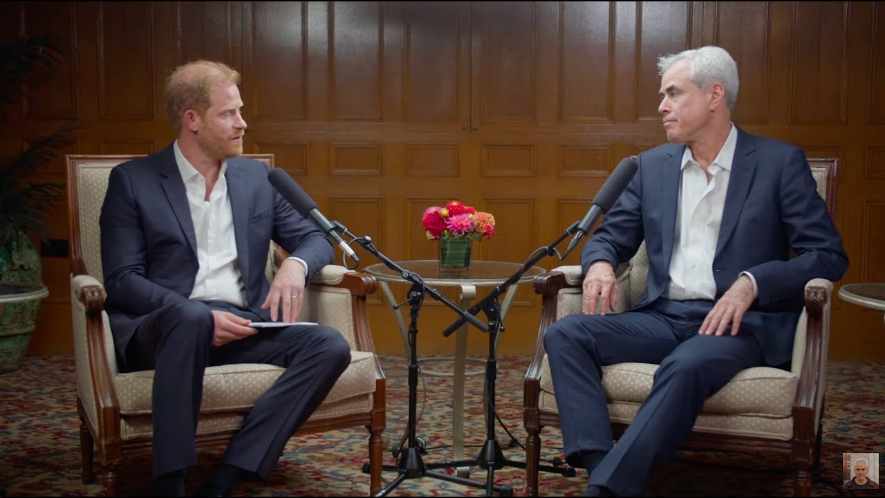 Jonathan Haidt sits down with Prince Harry on World Mental Health Day