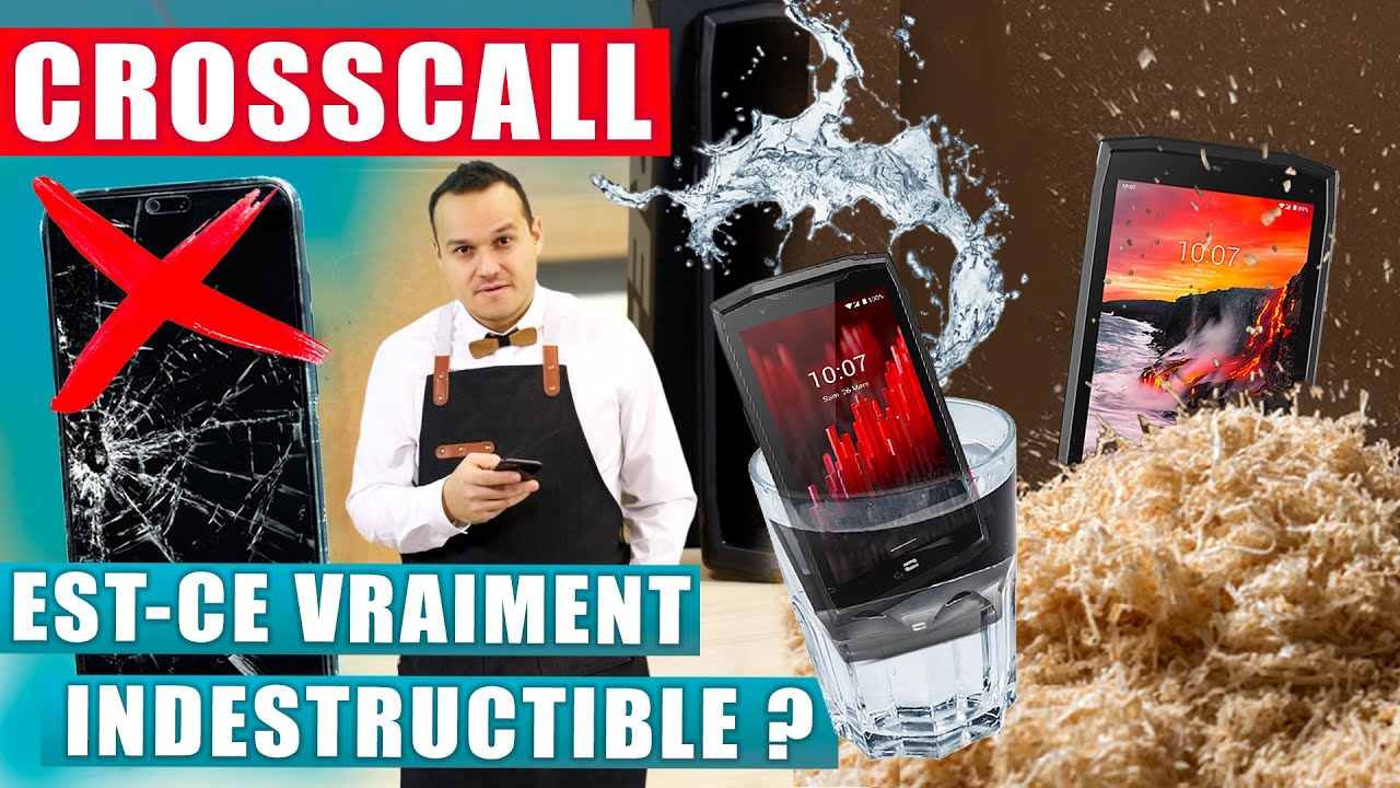 TEST ✅ CROSSCALL : un smarpthone et une tablette indestructibles ?  - La pause café de BichonTV