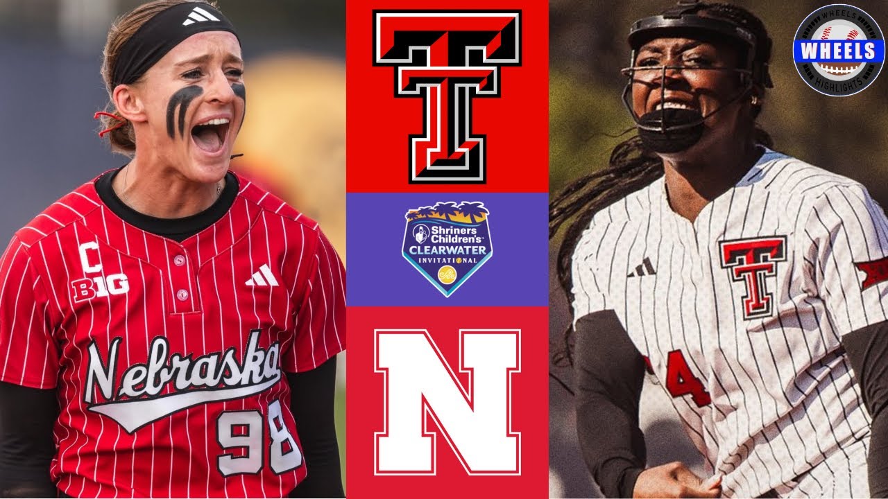 #1 Texas Tech vs #8 Nebraska (GREAT GAME!)| Shriners Children's Invitational | 2026 College Softball