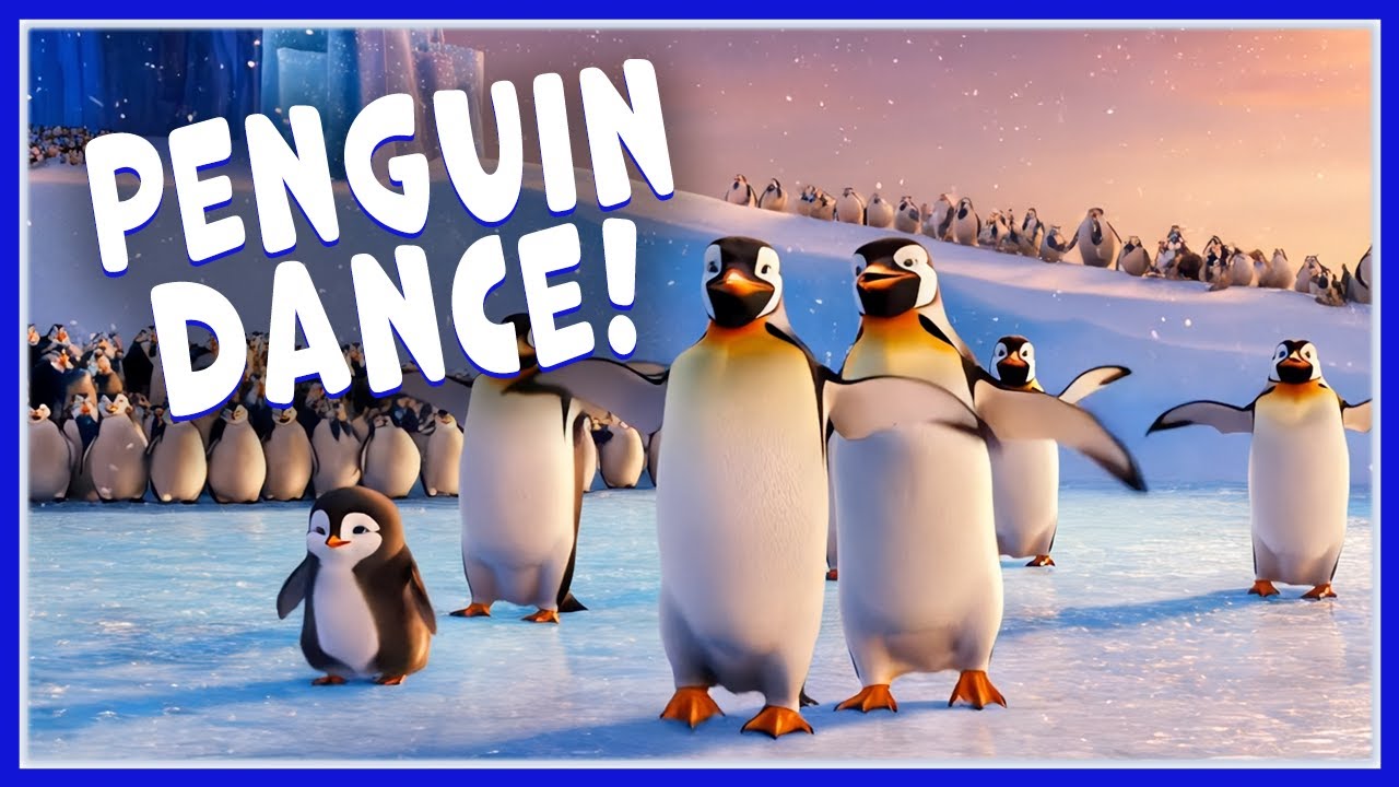 The Penguin Dance | Fun and Easy Kids' Dance Song!