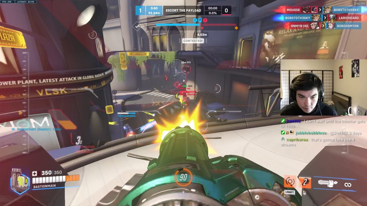 One trick Bastion! BASTIONMAIN BASTION OVERWATCH 2 SEASON 10