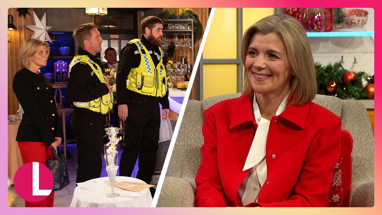Corrie's Jane Danson Spills on Farewells and Festive Cobbles Drama | Lorraine