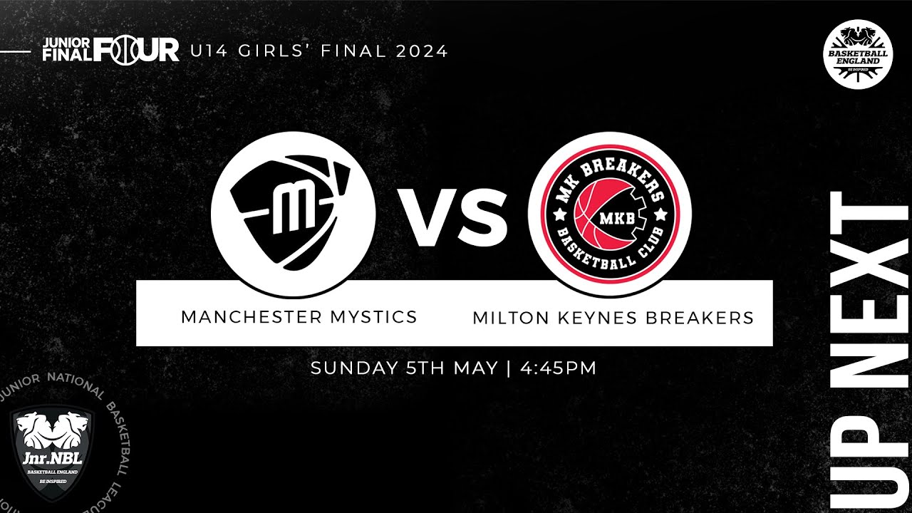 Jnr. NBL U14 Girls’ Playoff Final 2024: Manchester Mystics v Milton Keynes Breakers