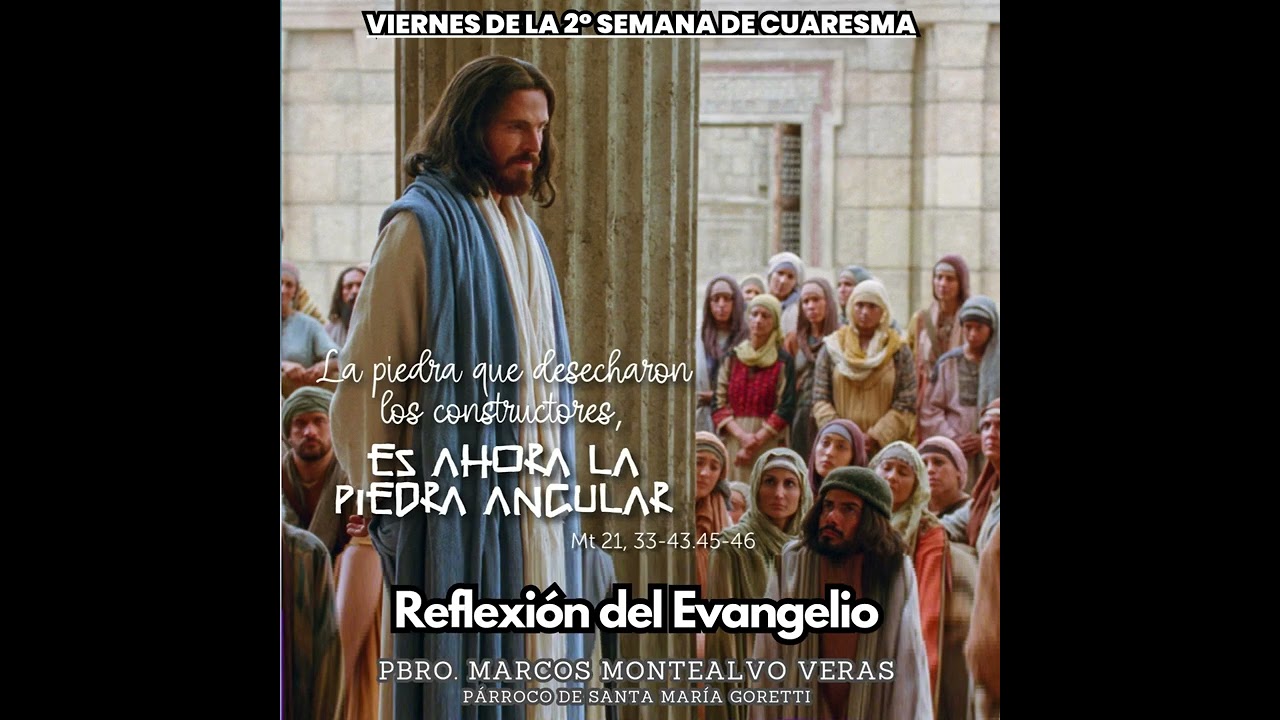 Viernes II de Cuaresma | Evangelio de Hoy (Mt 21, 33-43.45-46) | Reflexión Padre Marcos