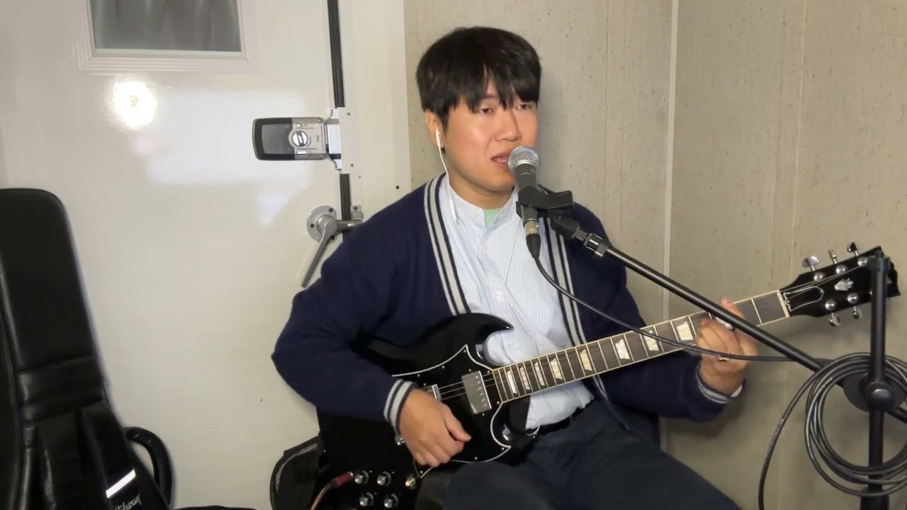 [K-Band] 고백 - 델리스파이스 ( 노래 + 일렉기타 ) Vocal + Electric Guitar Cover (by 기타치면서 노래하는 성당오빠 김성훈)