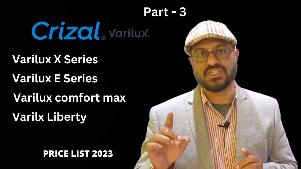 Crizal Varilux Progressive lenses | Price list 2023