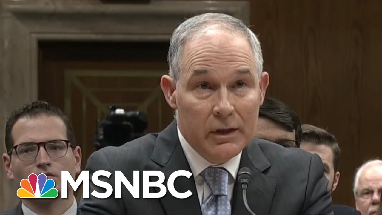 What Pushed EPA Chief Scott Pruitt To Finally Resign? | Velshi & Ruhle | MSNBC
