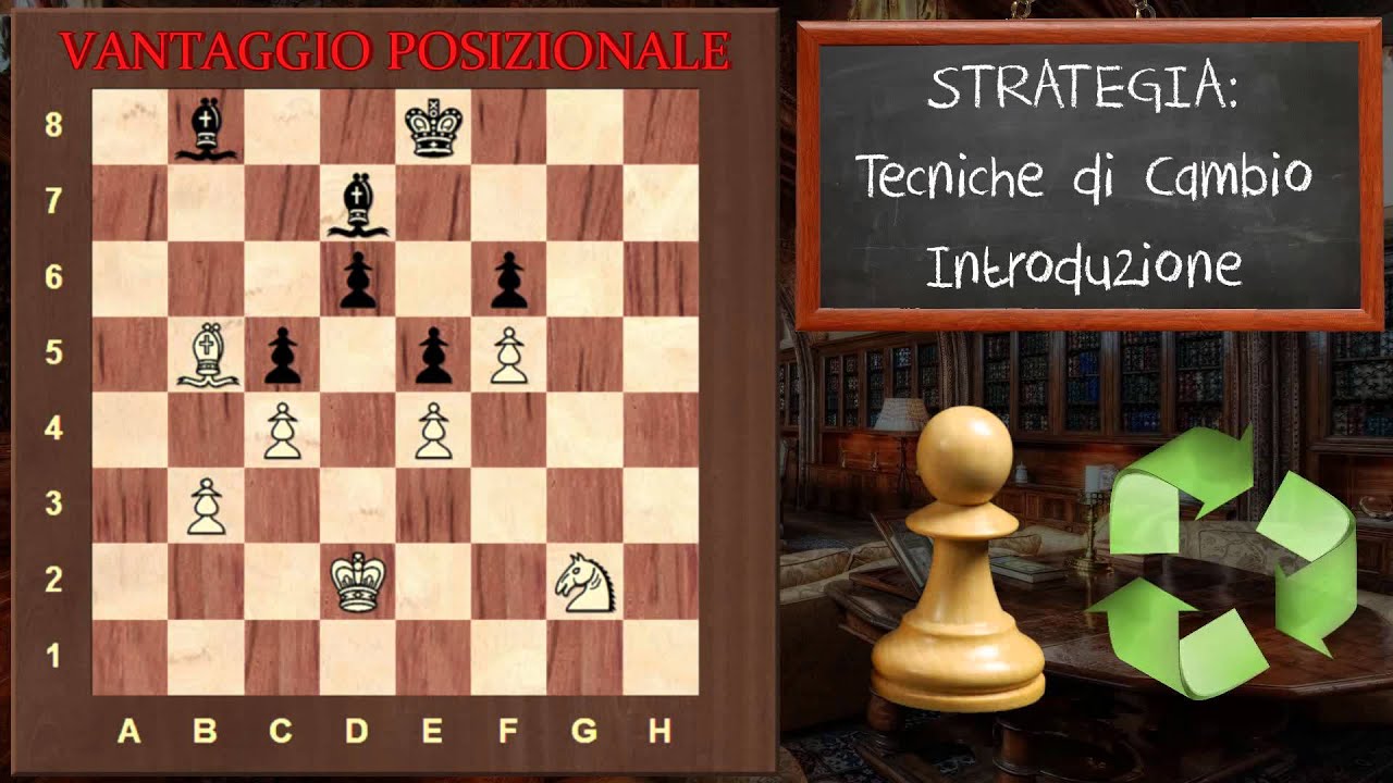 Strategia negli Scacchi - 23 Tecniche di Cambio