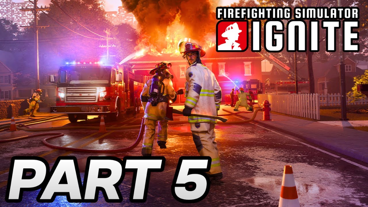 Firefighting Simulator: Ignite Gameplay Walkthrough Part 5 (PS5) - No Commentary