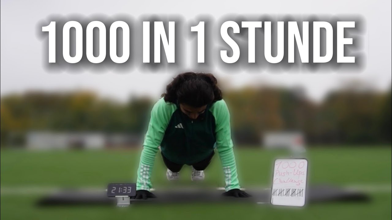 1000 Liegestütze in 1 Stunde – Schaff ich das?! 💪⏱️ | Murad