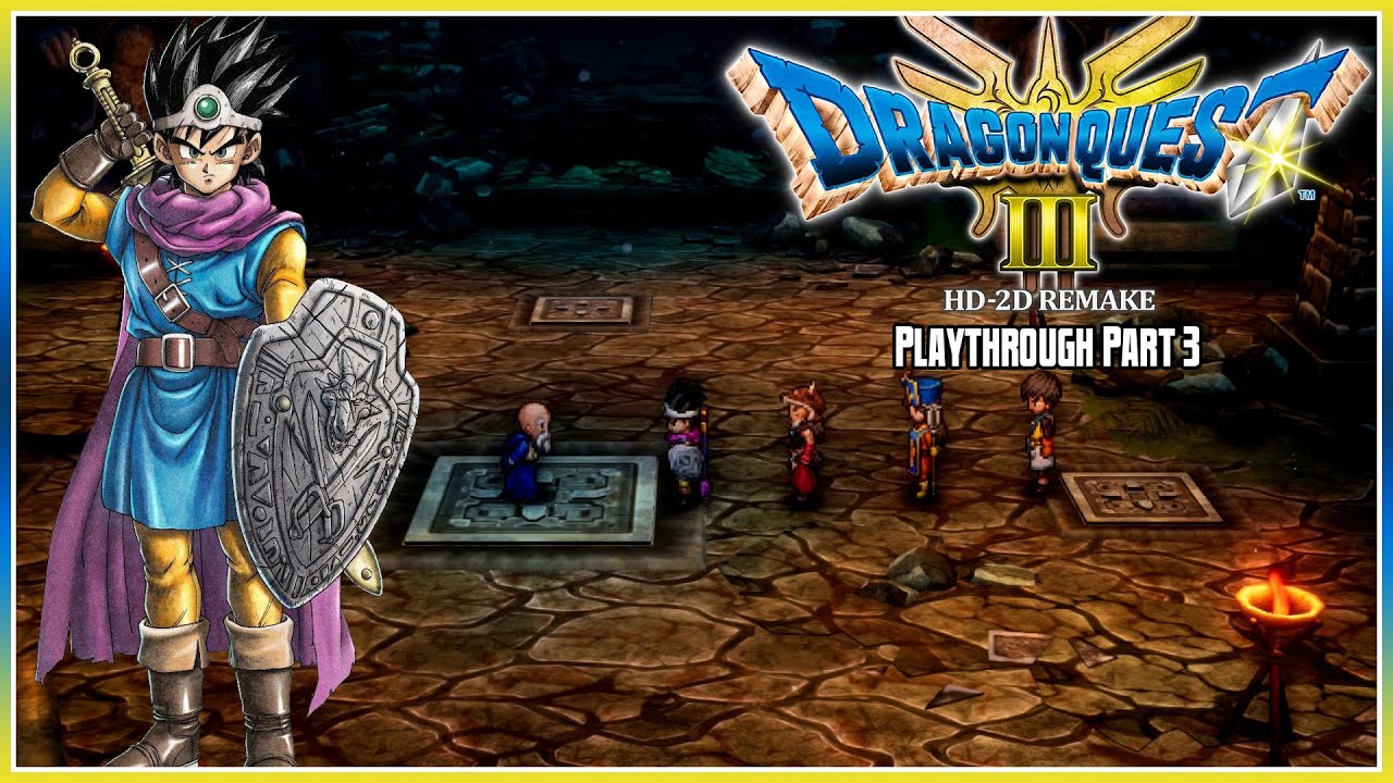 Dragon Quest III HD-2D Remake | Playthrough | Part 3: Onward into the Overworld