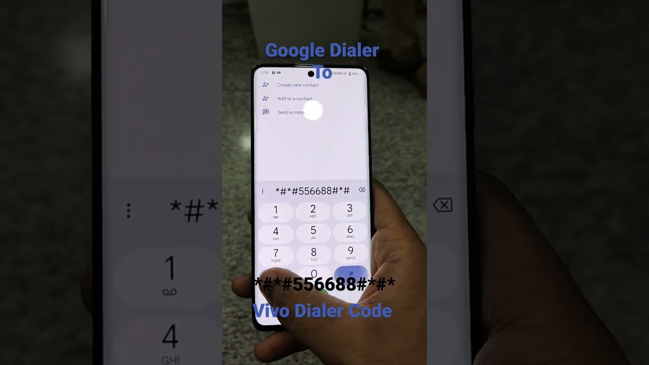 How To Change Google Dialer To Vivo Dialer Code #vivo #google #viral #new
