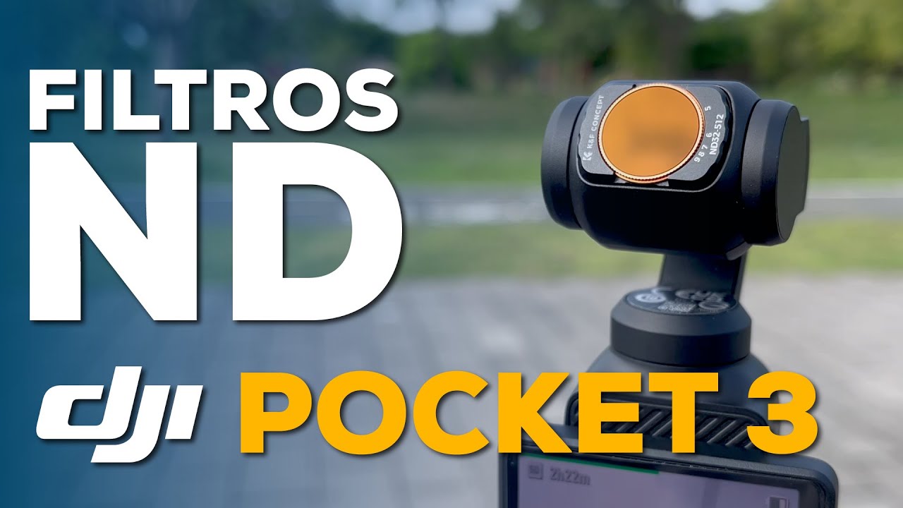 FILTROS ND PARA LA OSMO POCKET 3- K&F CONCEPT