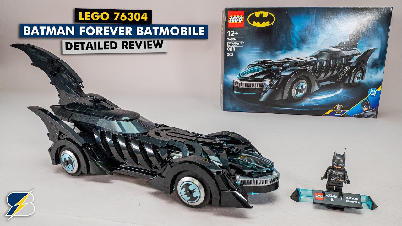 LEGO 76304 Batman Forever Batmobile review &ndash; Too big, too small, or just right?