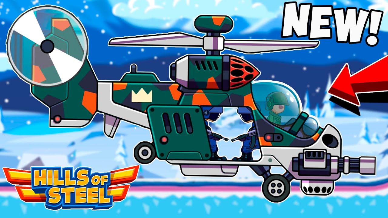 UPDATE! NEW LEGENDARY HELICOPTER STALKER UNLOCKED! I Bought and Upgrade 25 level - Hills of Steel
