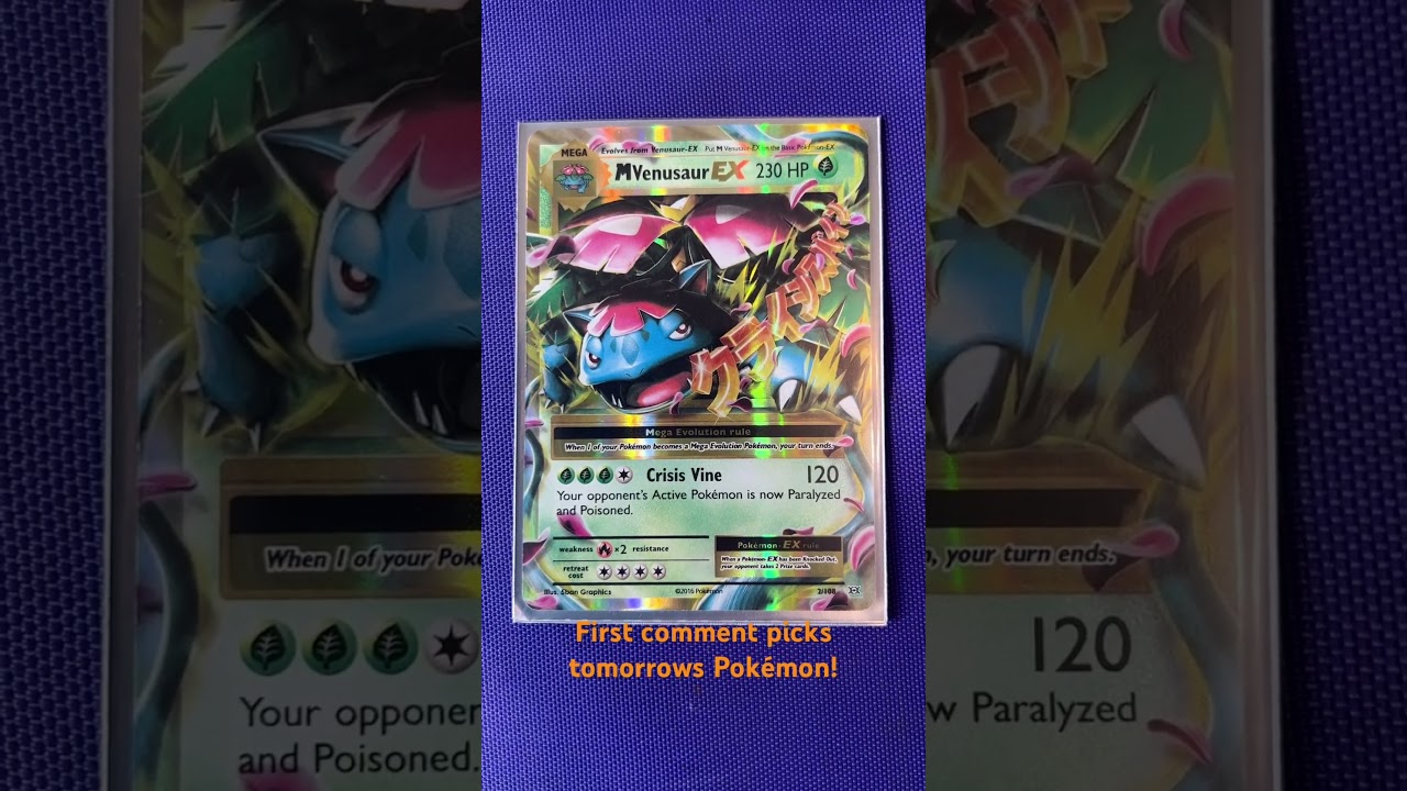 Pok&eacute;mon of the Day - 2016 Mega Venusaur EX