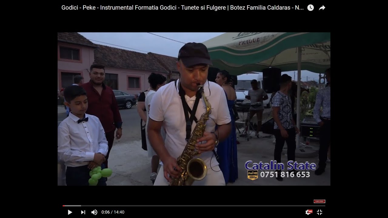 Godici -  Instrumental Formatia Godici - Tunete si Fulgere | Botez Familia Caldaras - NOU