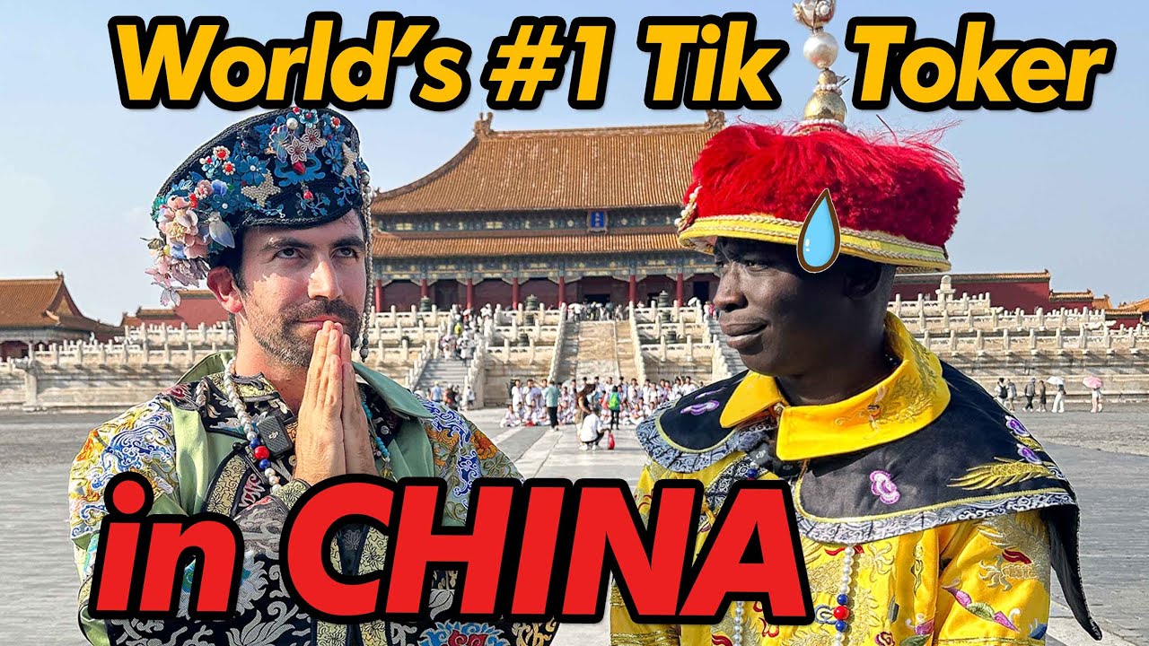 I Became TikTok’s #1 Star Khaby Lame’s China Tourguide!