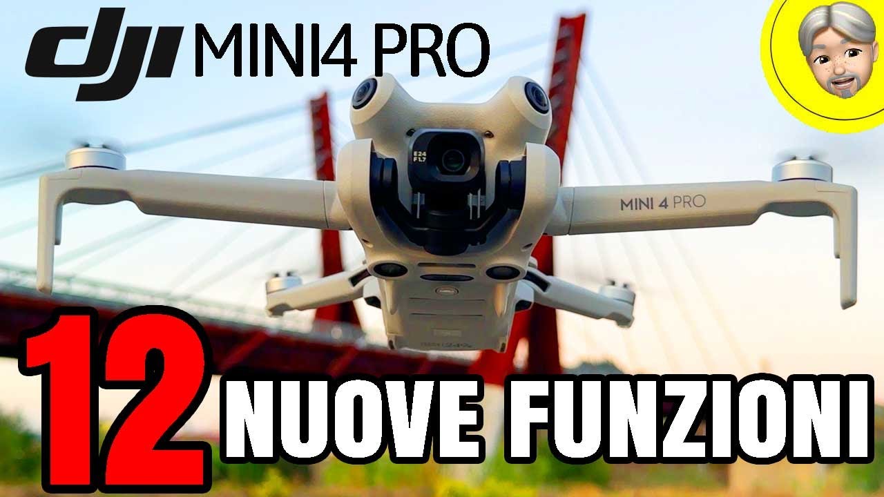 DJI MINI4 PRO le TOP 12 NOVITA' IN VOLO