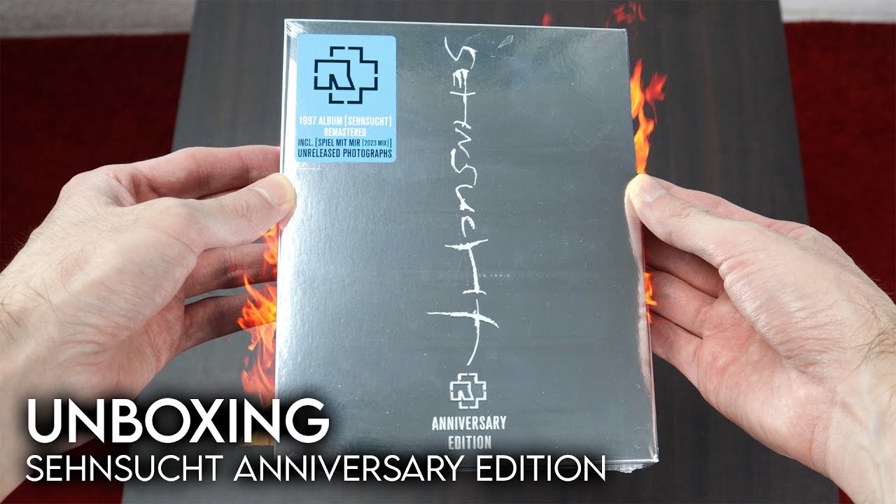 Распаковка - RAMMSTEIN Sehnsucht Anniversary edition [русские субтитры]