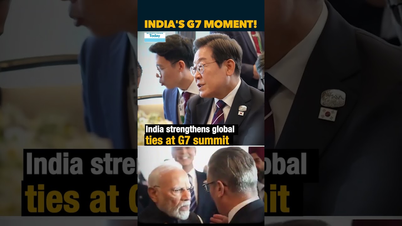 #PMModiAtG7 | India Shines On Global Stage | PM Modi Meets World Leaders At G7 Summit In Canada