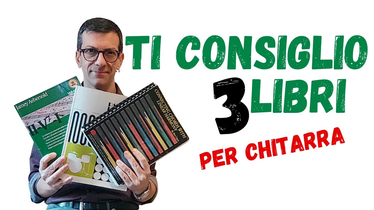 Ti consiglio 3 libri per chitarra!