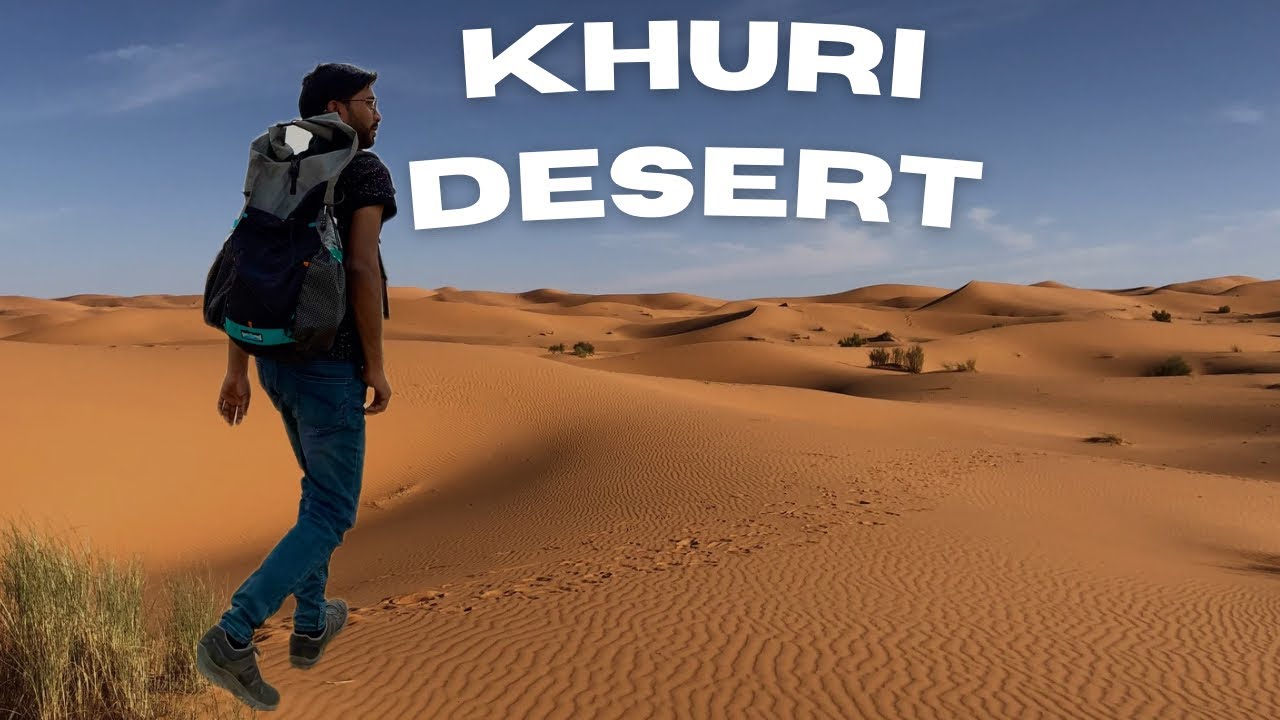 Khuri Desert Jaisalmer | Golden Sand Dunes And Peaceful Desert Vibes